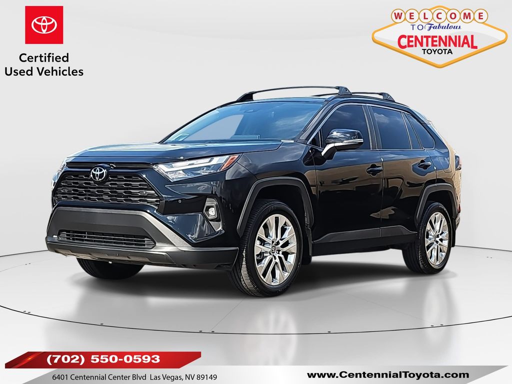 Midnight Black Metallic 2025 Toyota RAV4 SUV / Crossover Front-Wheel Drive 8-Speed Automatic