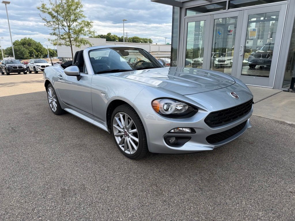Chiaro Silver Metallic 2020 FIAT 124 Spider Convertible Rear-Wheel Drive 6-Speed Automatic