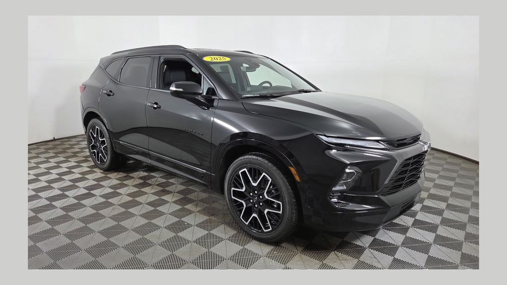Black 2025 Chevrolet Blazer RS FWD SUV / Crossover Front-Wheel Drive 9-Speed Automatic Overdrive