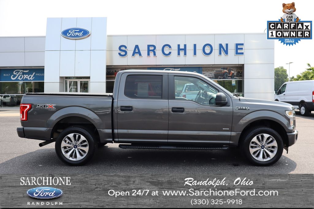 Gray (Magnetic Metallic) 2017 Ford F-150 Pickup Truck Four-Wheel Drive 6-Speed Automatic