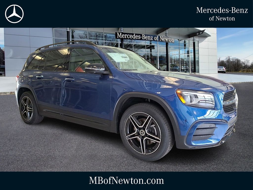 Blue 2026 Mercedes-Benz GLB SUV / Crossover All-Wheel Drive 8-Speed Dual Clutch