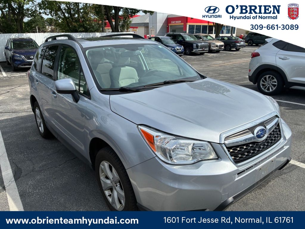 Ice Silver Metallic 2016 Subaru Forester SUV / Crossover All-Wheel Drive Continuously Variable Transmission