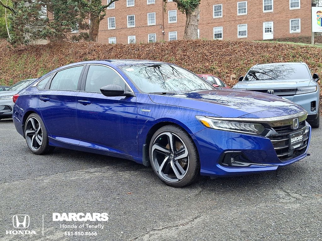2022 Honda Accord Hybrid Sport FWD Sedan Front-Wheel Drive Continuously Variable Transmission