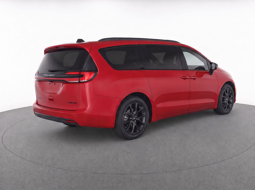 2025 Chrysler Pacifica Limited Red at Klick Lewis Buick Chevrolet