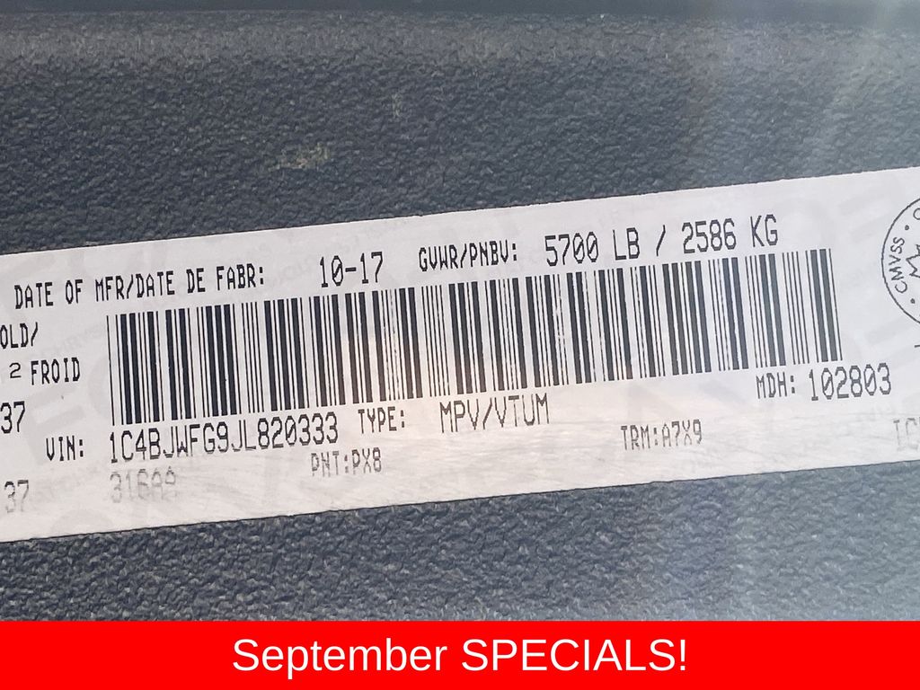 Used 2018 Jeep Wrangler JK SUV