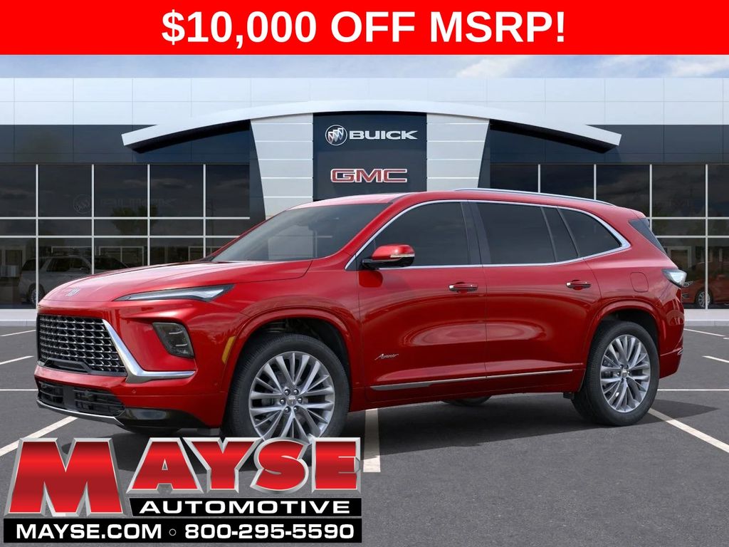 Cherry Red Tintcoat 2026 Buick Enclave SUV / Crossover Four-Wheel Drive 8-Speed Automatic