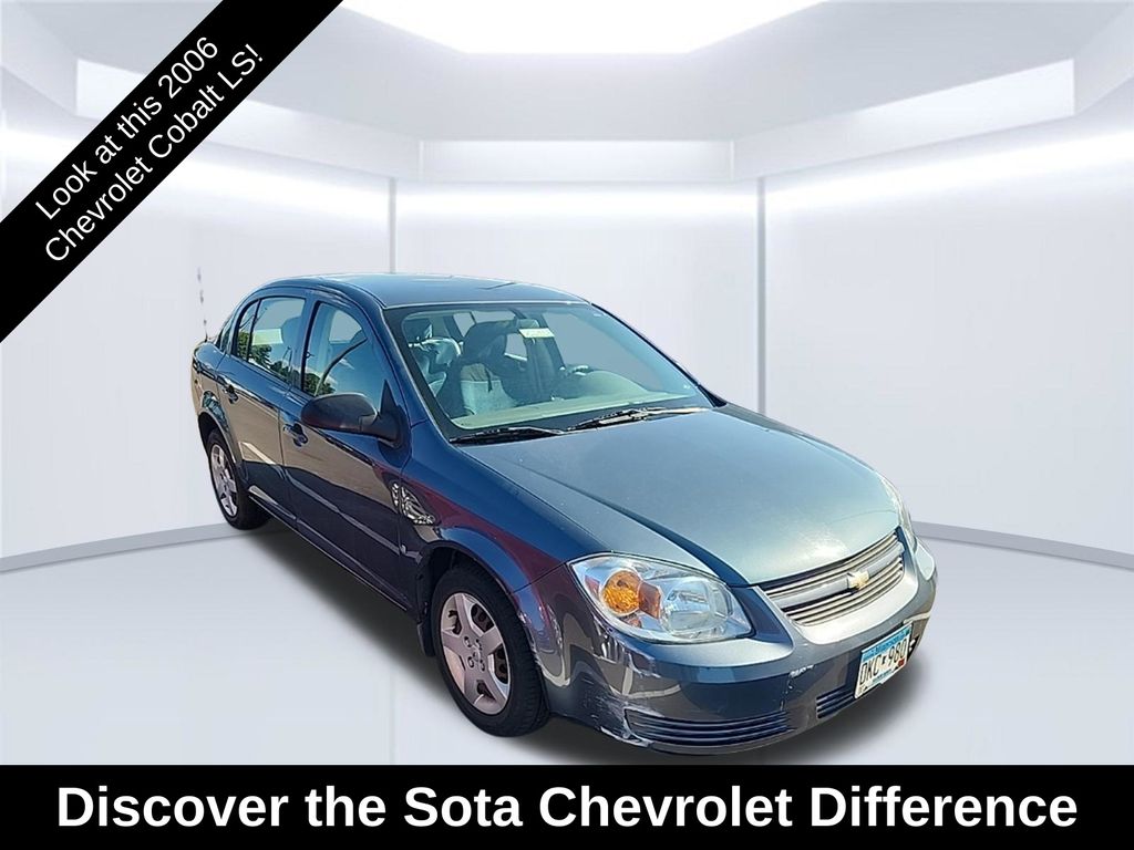 Blue Granite Metallic 2006 Chevrolet Cobalt Sedan Front-Wheel Drive 4-Speed Automatic Overdrive