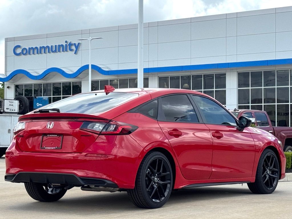 2026 Honda Civic Sport Red at Community Honda