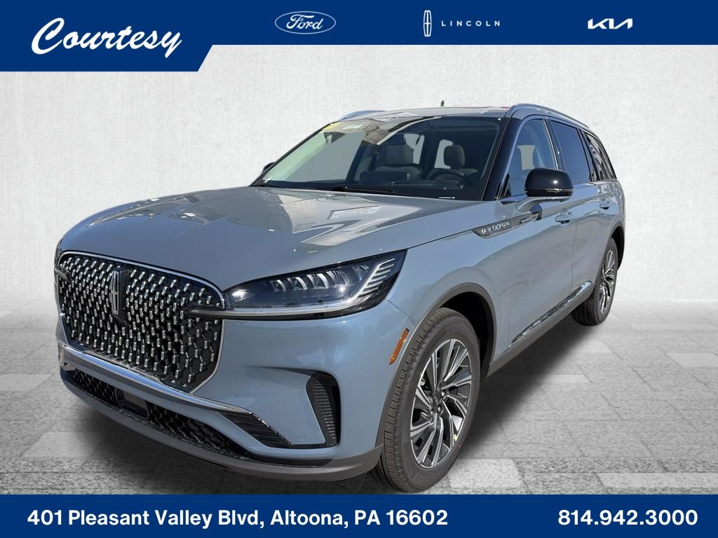 Blue Metallic 2027 Lincoln Aviator SUV / Crossover All-Wheel Drive Automatic
