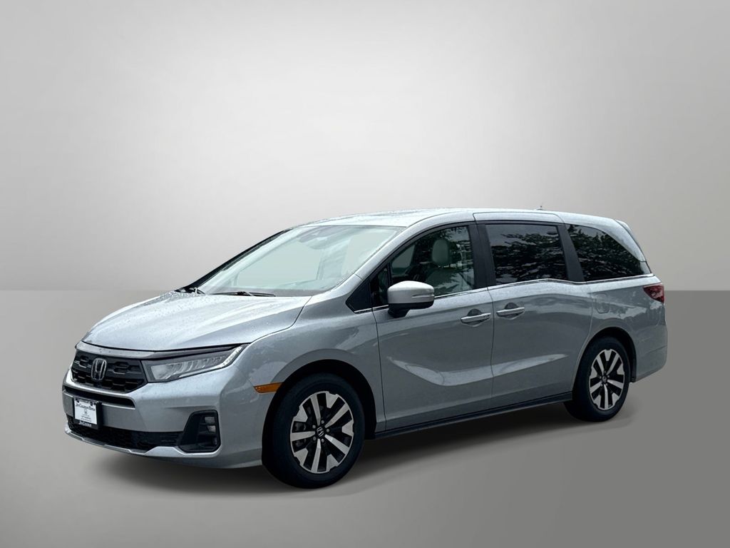 Solar Silver Metallic 2026 Honda Odyssey EX-L FWD Minivan Front-Wheel Drive Automatic