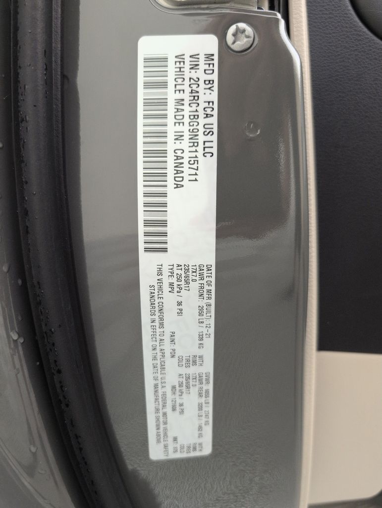 Certified Used 2022 White Chrysler Touring L image 39