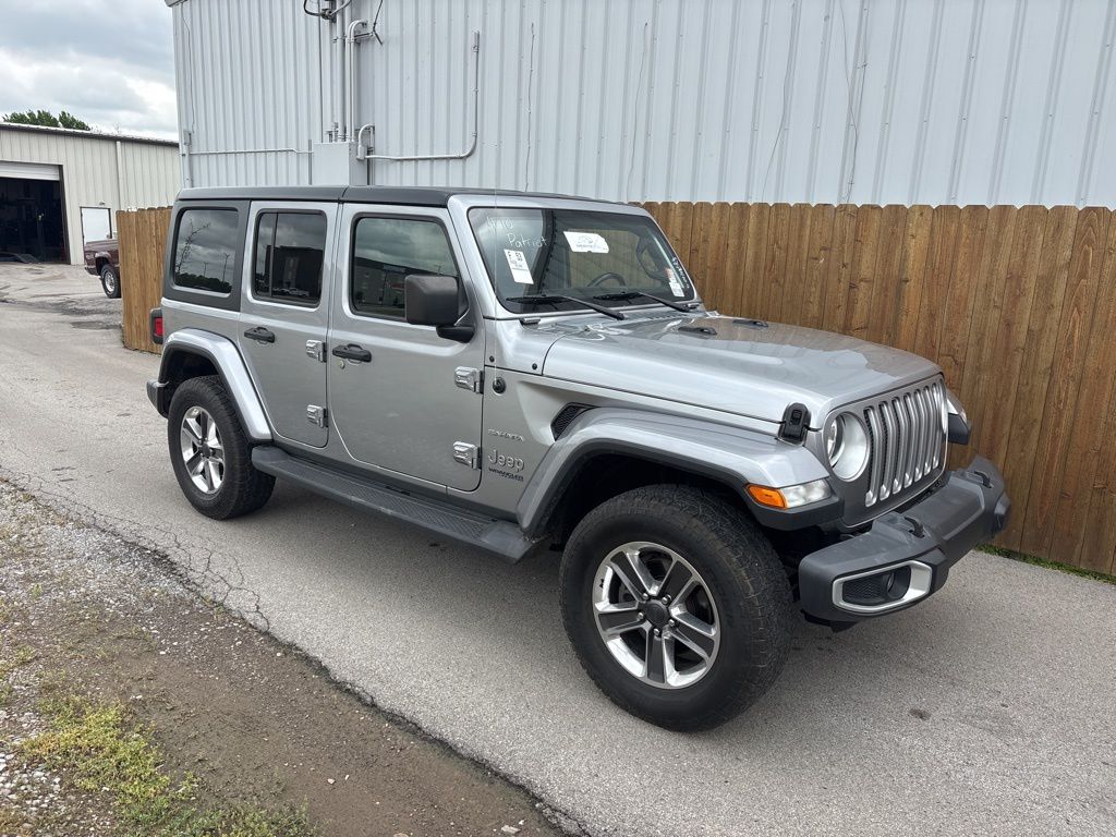 Billet Silver Metallic Clearcoat 2020 Jeep Wrangler Unlimited Sahara 4WD SUV / Crossover Four-Wheel Drive 8-Speed Automatic