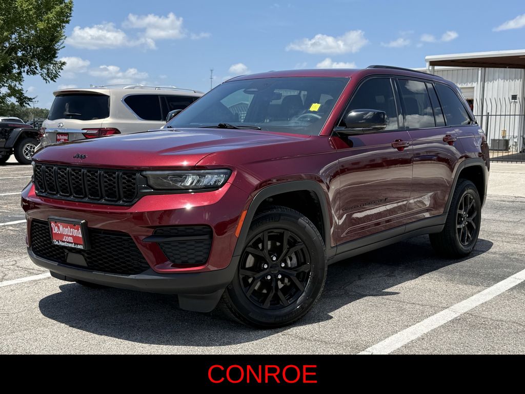 2025 Jeep Grand Cherokee Altitude X Red at Central Houston Nissan