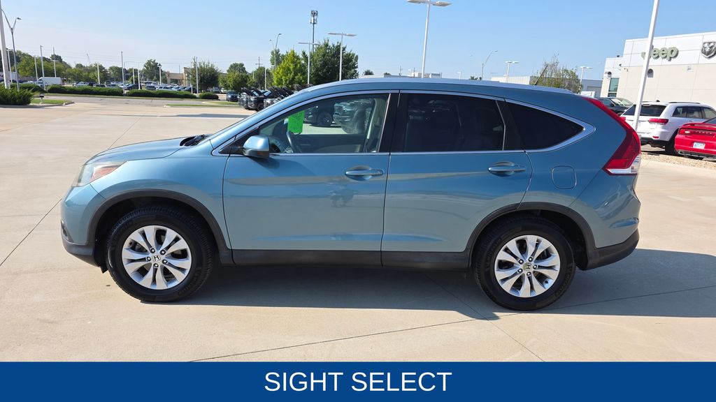 Used 2014 Honda CR-V EX-L with VIN 2HKRM4H77EH603090 for sale in Lawrence, KS