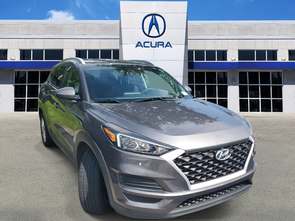 Gray (Magnetic Force) 2021 Hyundai Tucson SUV / Crossover Front-Wheel Drive 6-Speed Automatic