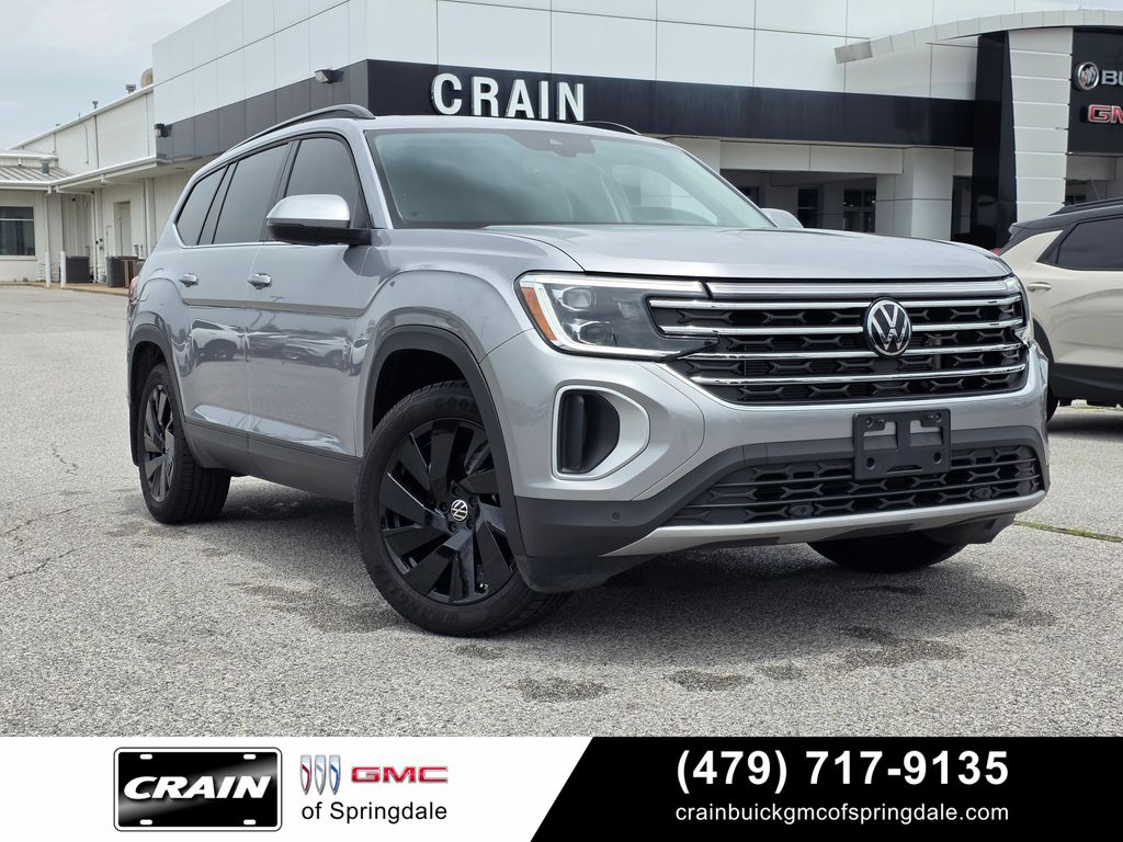 Silver Mist Metallic 2024 Volkswagen Atlas SUV / Crossover All-Wheel Drive 8-Speed Automatic