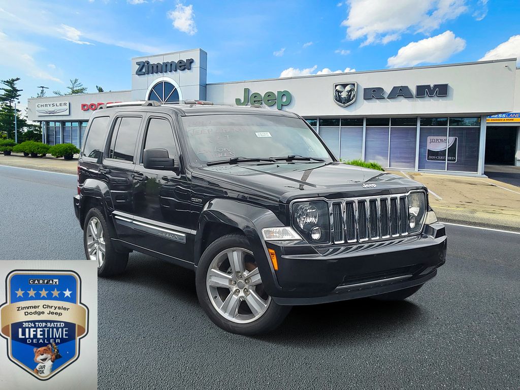 Brilliant Black Crystal Pearlcoat 2012 Jeep Liberty SUV / Crossover Four-Wheel Drive 4-Speed Automatic