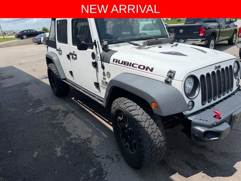Bright White Clearcoat 2017 Jeep Wrangler SUV / Crossover Four-Wheel Drive Automatic