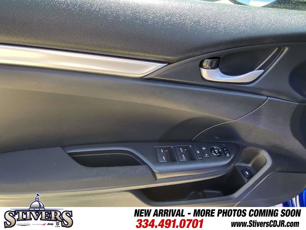 2017 Aegean Blue Metallic Honda Civic LX FWD Sedan