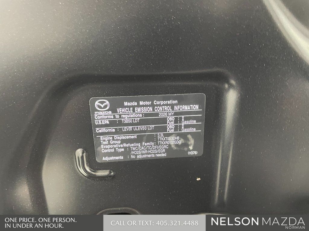 New 2026 Black Mazda 3.3 Turbo Premium image 60