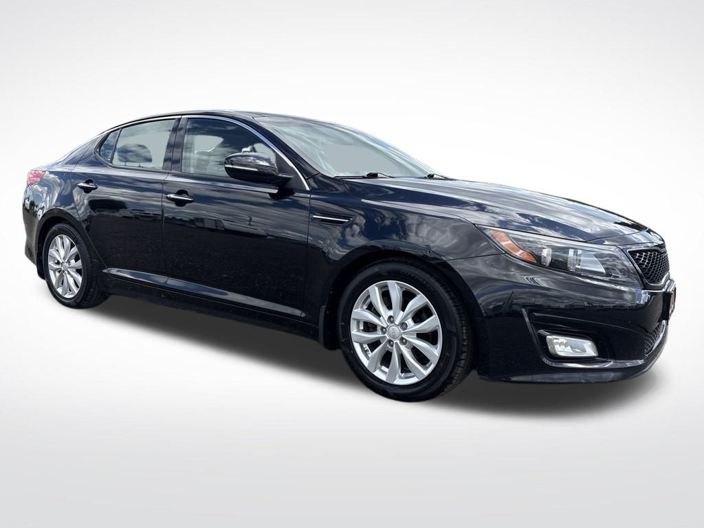 2015 Ebony Black Kia Optima EX FWD Sedan