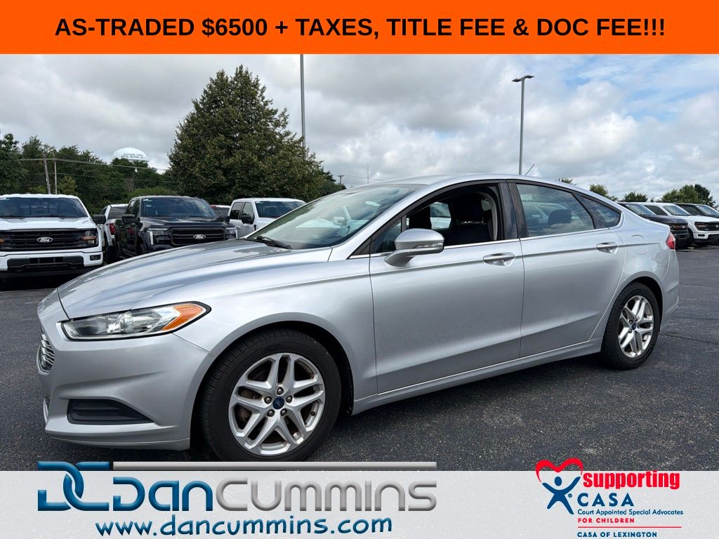 Ingot Silver 2014 Ford Fusion Sedan Front-Wheel Drive 6-Speed Automatic