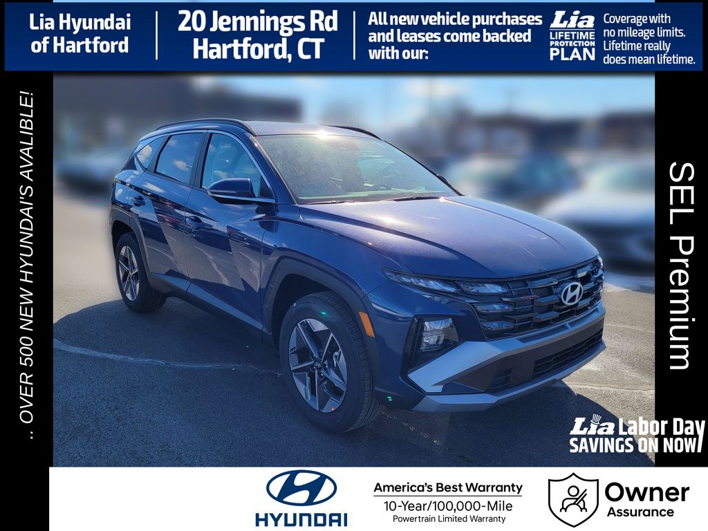 Atlantis Blue 2026 Hyundai Tucson SUV / Crossover All-Wheel Drive 8-Speed Automatic