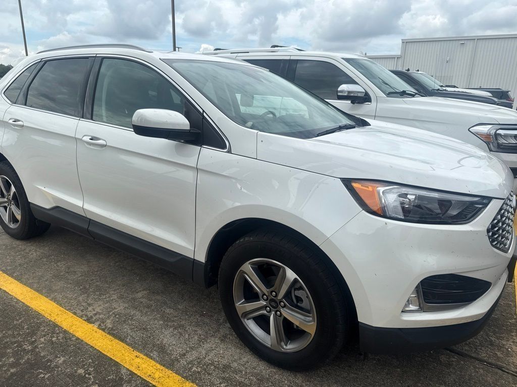 2024 Ford Edge SEL White at Westside Lexus