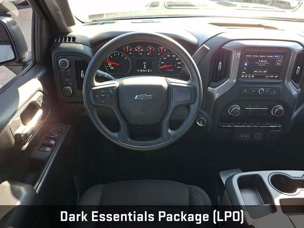 2022 Chevrolet Silverado 1500 Custom Trail Boss White at Carlisle Cadillac Buick GMC