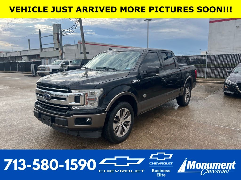 Agate Black Metallic 2020 Ford F-150 King Ranch SuperCrew RWD Pickup Truck 4X2 Automatic