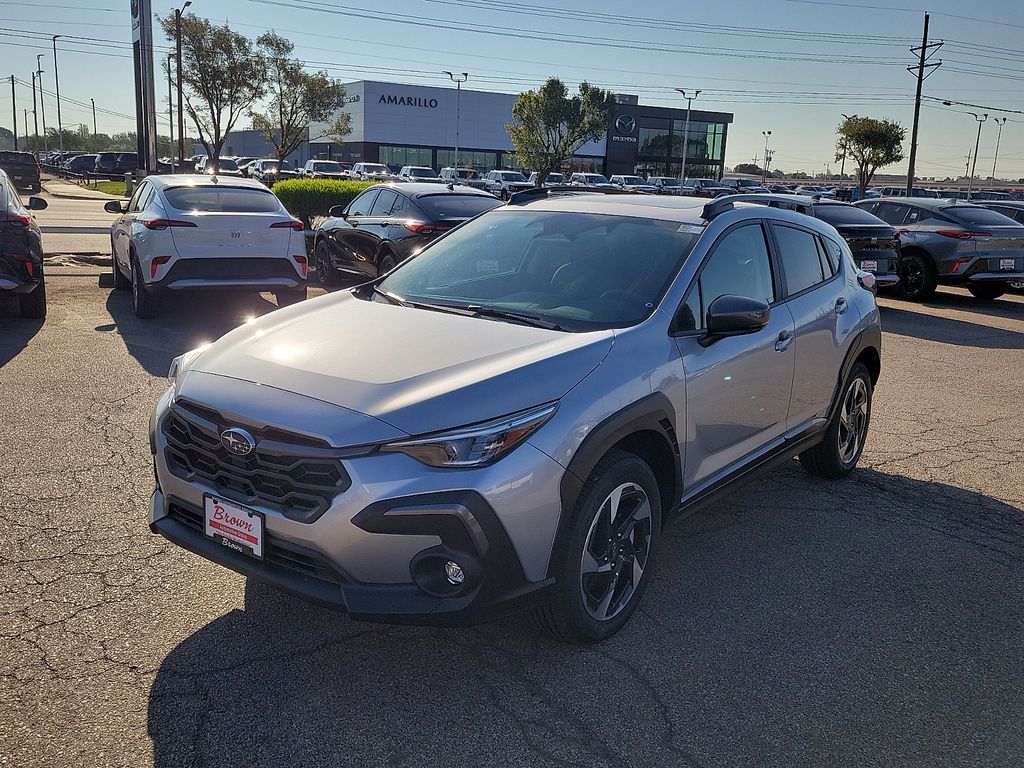 2026 Subaru Crosstrek Limited Silver at Brown Buick GMC