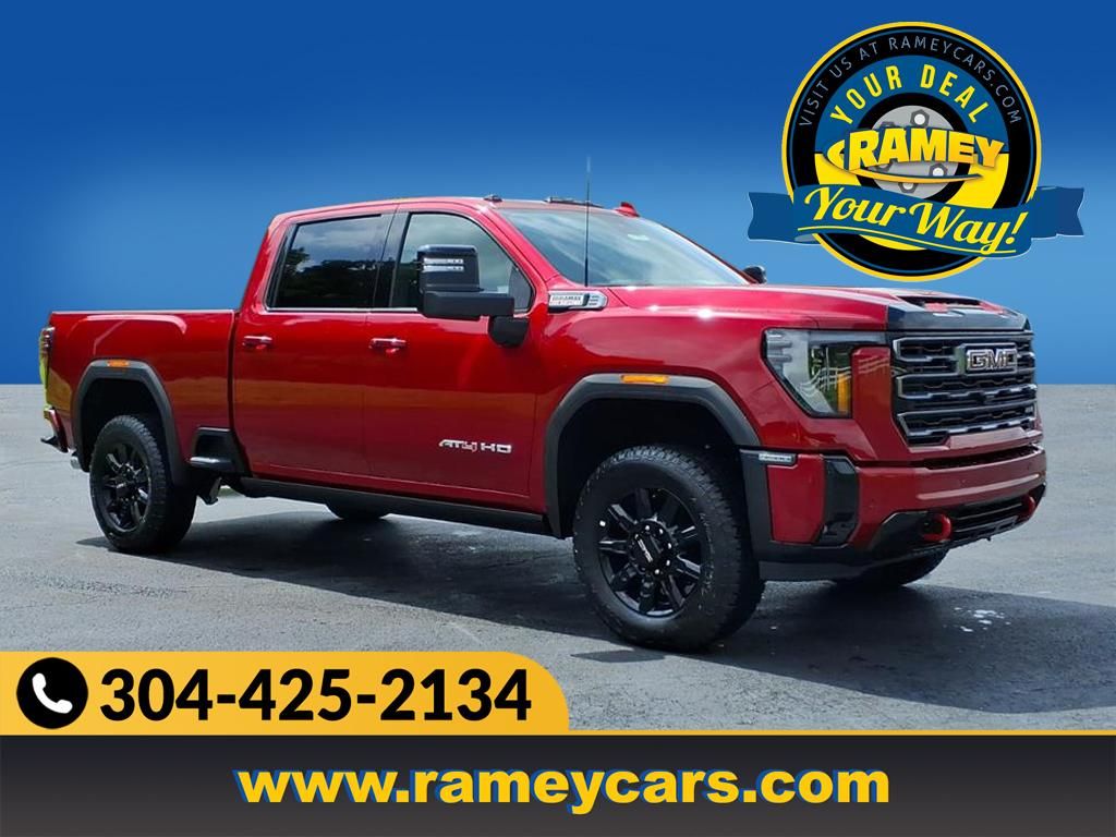 Volcanic Red Tintcoat 2026 GMC Sierra 3500HD Pickup Truck Four-Wheel Drive Automatic