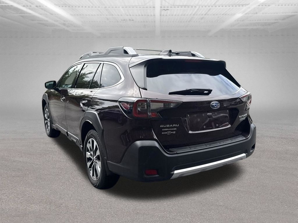 2025 Subaru Outback Touring Red at Rafferty Subaru