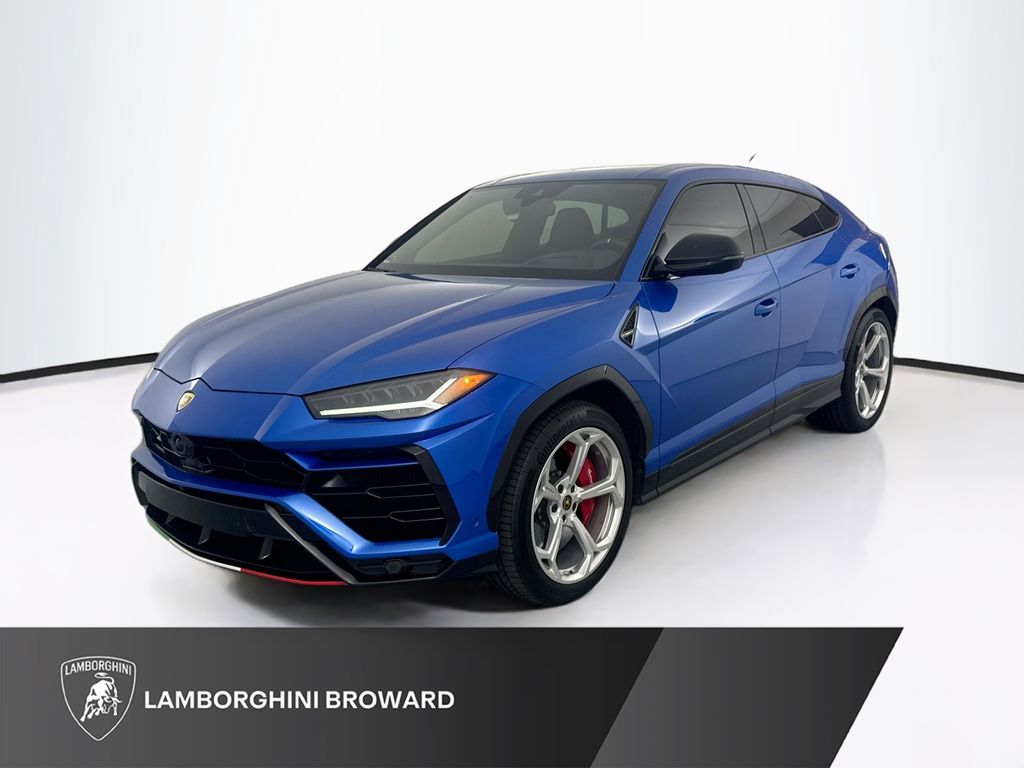 Blu Eleos Metallic 2022 Lamborghini Urus AWD SUV / Crossover All-Wheel Drive 8-Speed Automatic