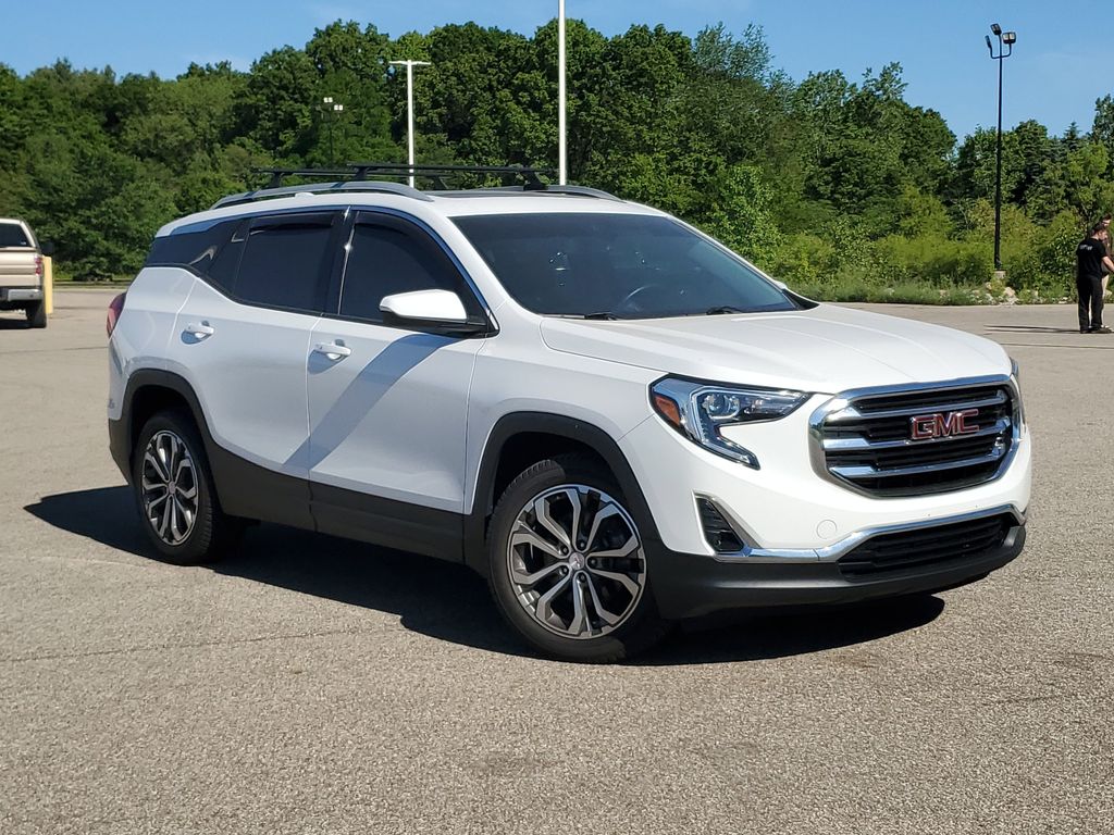 Summit White 2019 GMC Terrain SLT AWD SUV / Crossover Four-Wheel Drive 9-Speed Automatic