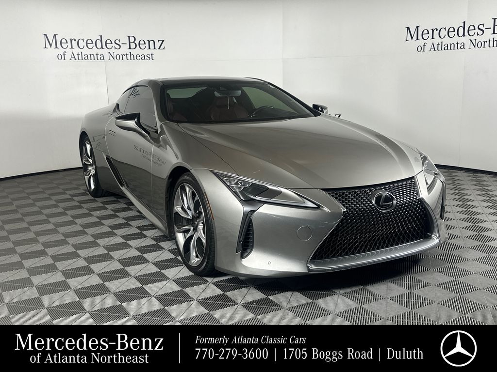 2018 Silver Lexus LC 500 RWD Coupe