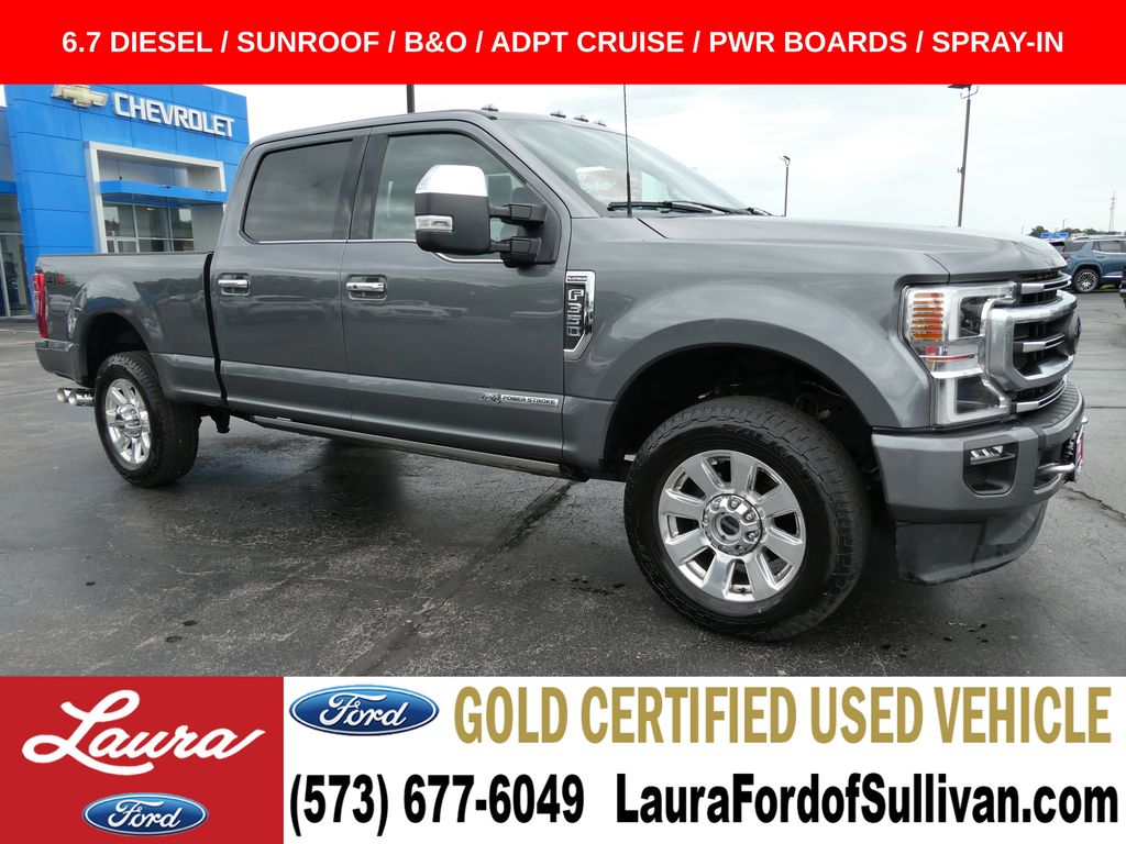Carbonized Gray Metallic 2022 Ford F-350 Super Duty Pickup Truck Four-Wheel Drive Automatic