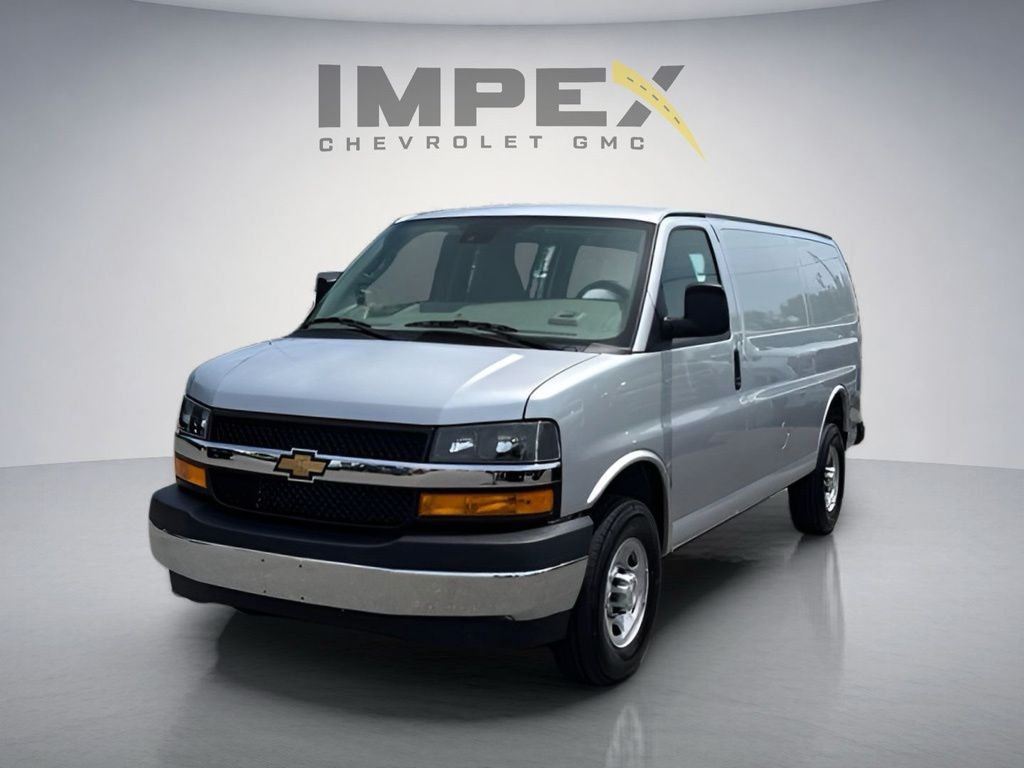 Silver Ice Metallic 2026 Chevrolet Express Cargo Van Rear-Wheel Drive 