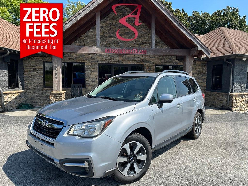 Ice Silver Metallic 2017 Subaru Forester SUV / Crossover All-Wheel Drive Continuously Variable Transmission