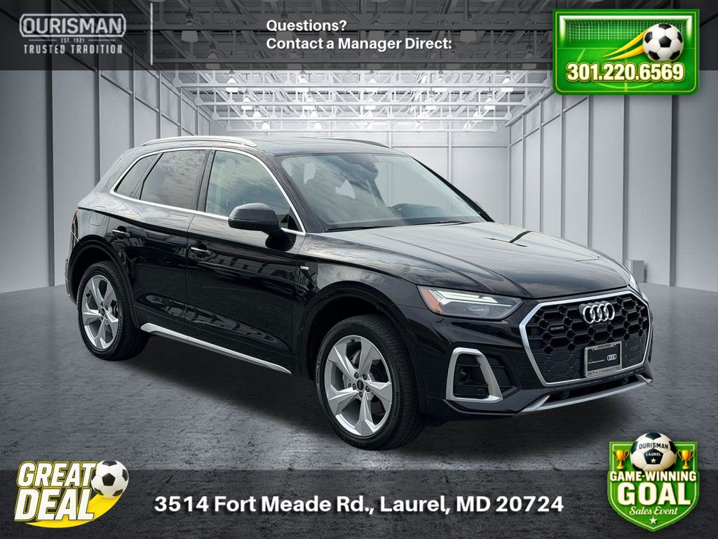 Mythos Black Metallic 2023 Audi Q5 SUV / Crossover All-Wheel Drive 7-Speed Automatic