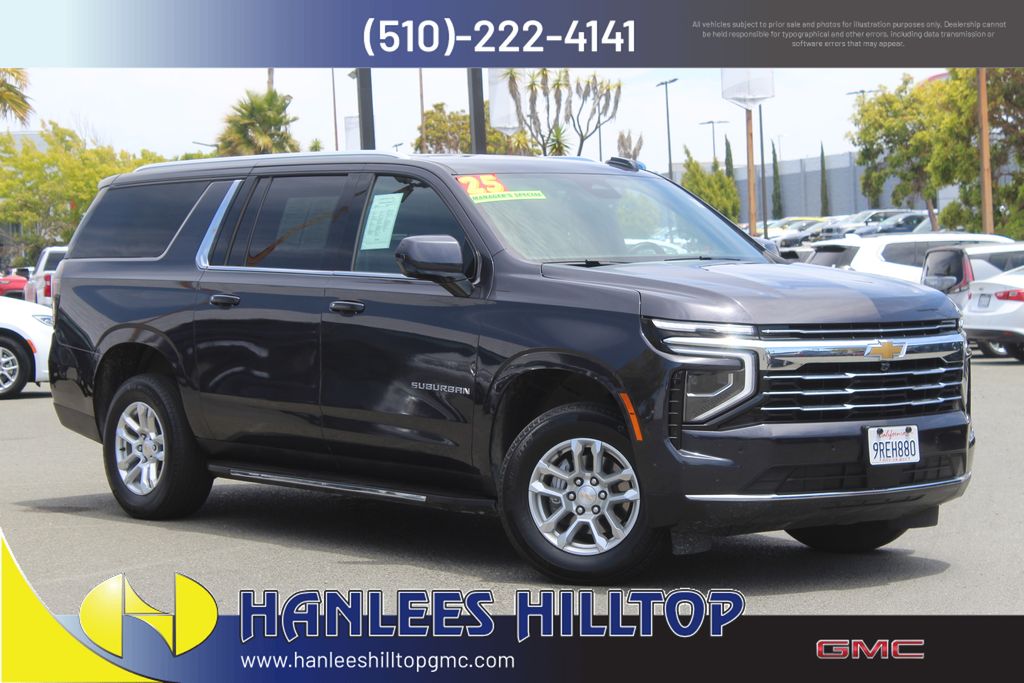 Dark Ash Metallic 2025 Chevrolet Suburban SUV / Crossover 4X2