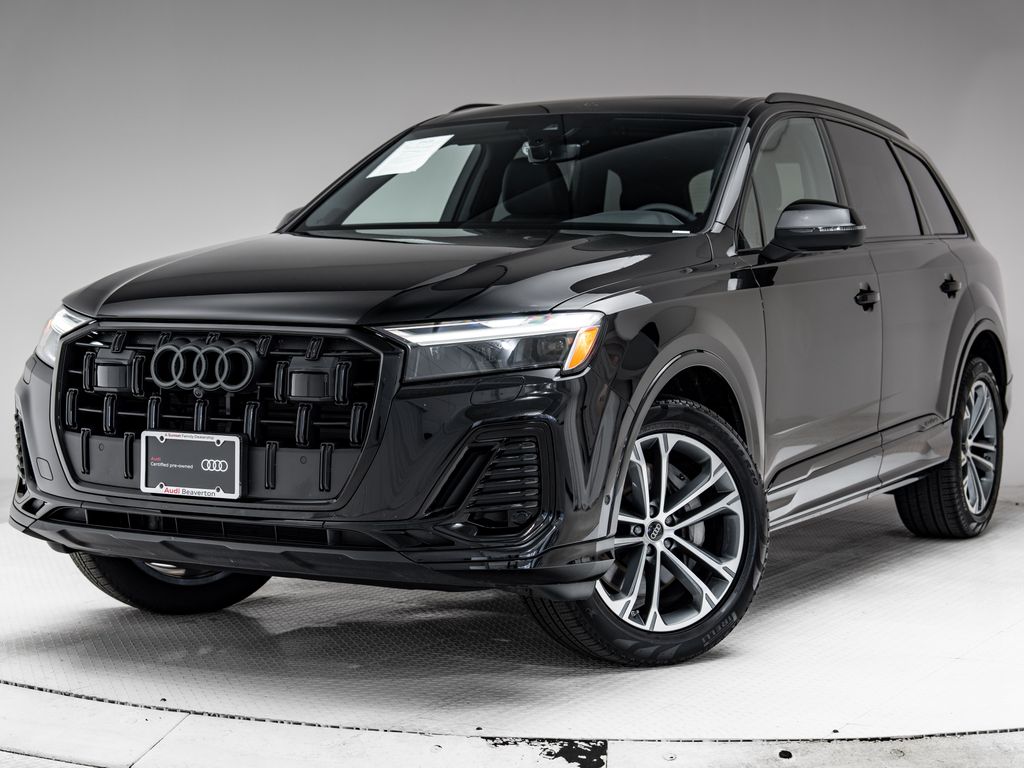 Mythos Black Metallic 2025 Audi Q7 quattro Premium 45 TFSI SUV / Crossover All-Wheel Drive 8-Speed Automatic