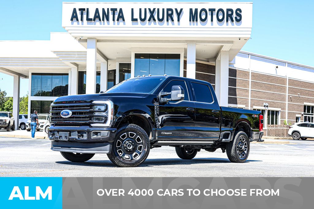 Used 2025 Black Ford Platinum image 3