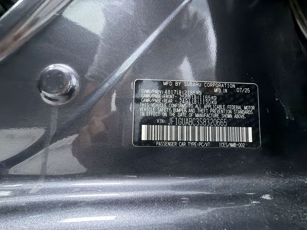 Used 2025 Subaru Impreza Hatchback