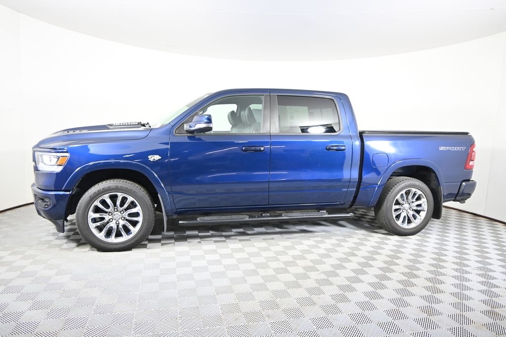 Used 2021 RAM Ram 1500 Pickup Laramie with VIN 1C6SRFJT9MN534060 for sale in Forest Lake, Minnesota