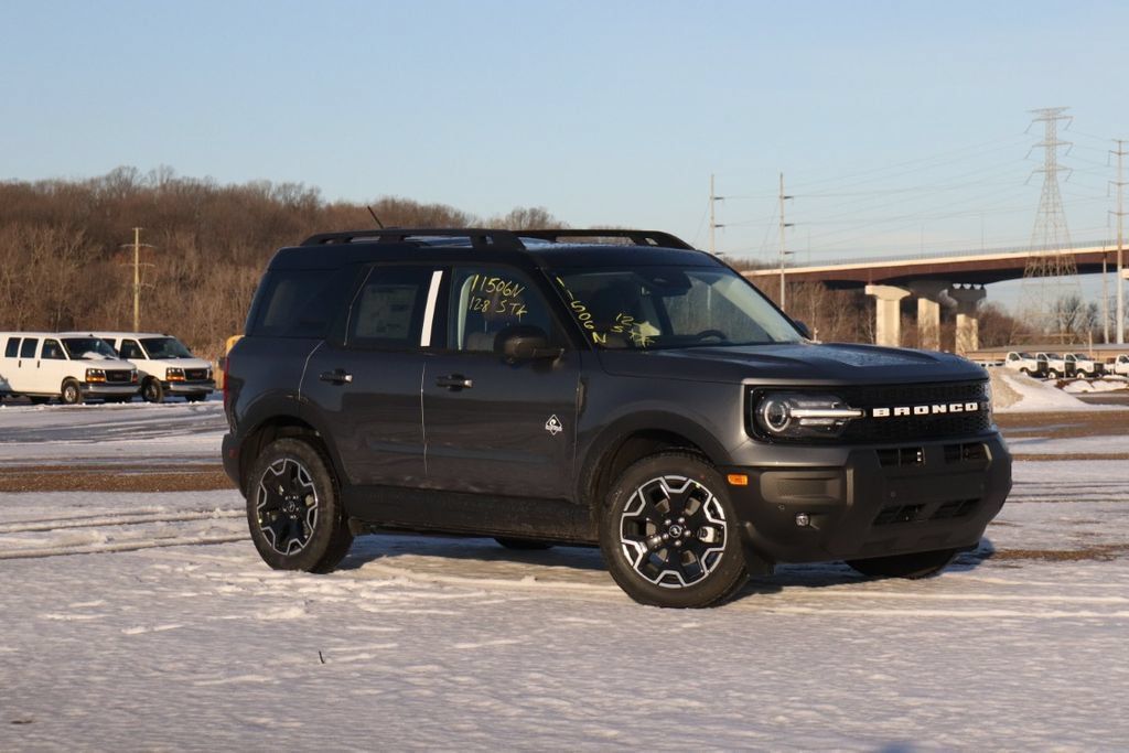 Gray Metallic 2025 Ford Bronco Sport SUV / Crossover All-Wheel Drive 8-Speed Automatic