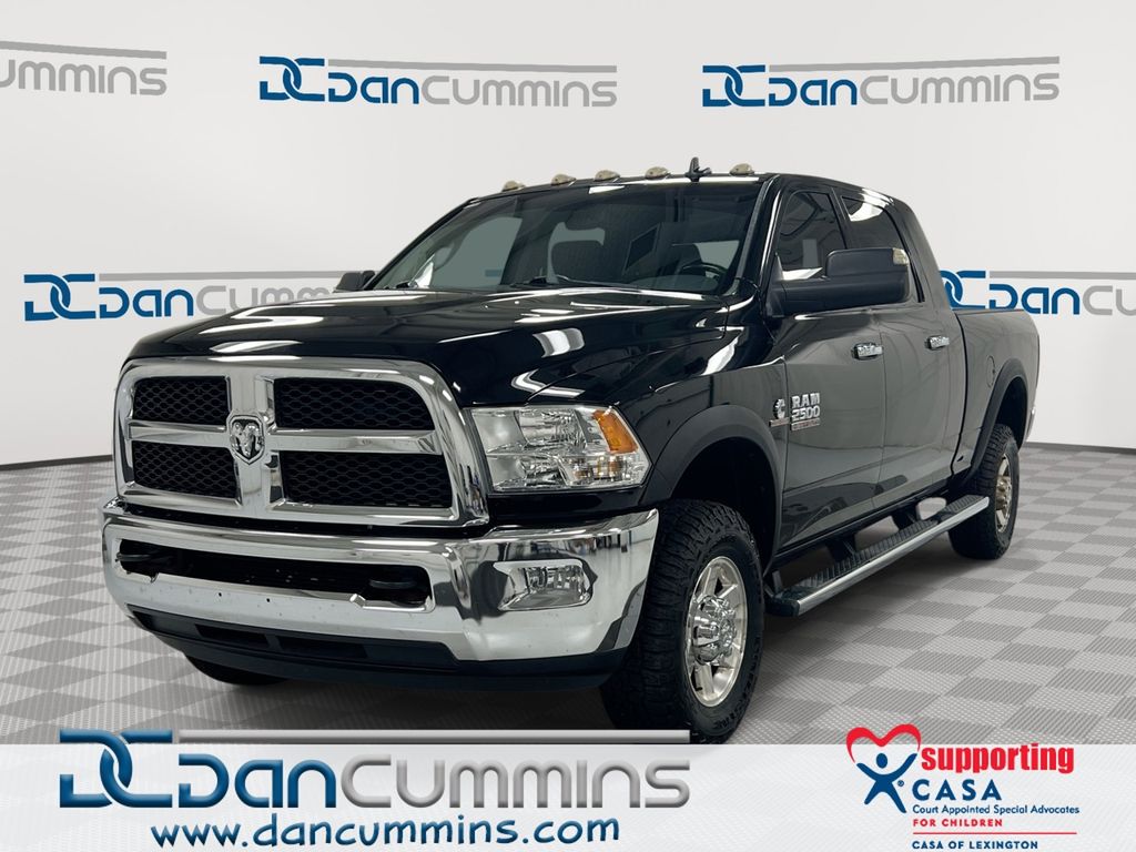 Black Clearcoat 2013 RAM 2500 Pickup Truck Four-Wheel Drive 6-Speed Automatic