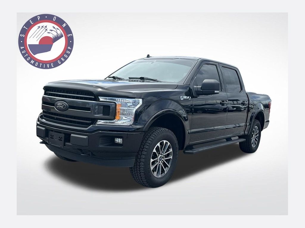 Black Metallic 2020 Ford F-150 Pickup Truck Four-Wheel Drive Automatic