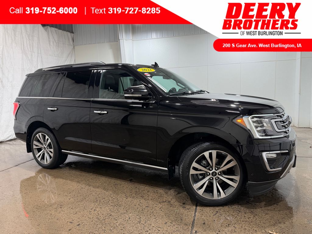 Black 2021 Ford Expedition Limited 4WD SUV / Crossover Four-Wheel Drive Automatic