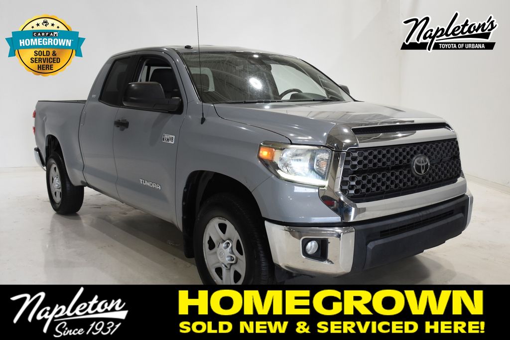 Cement Gray 2019 Toyota Tundra Pickup Truck 4X2 6-Speed Automatic Overdrive